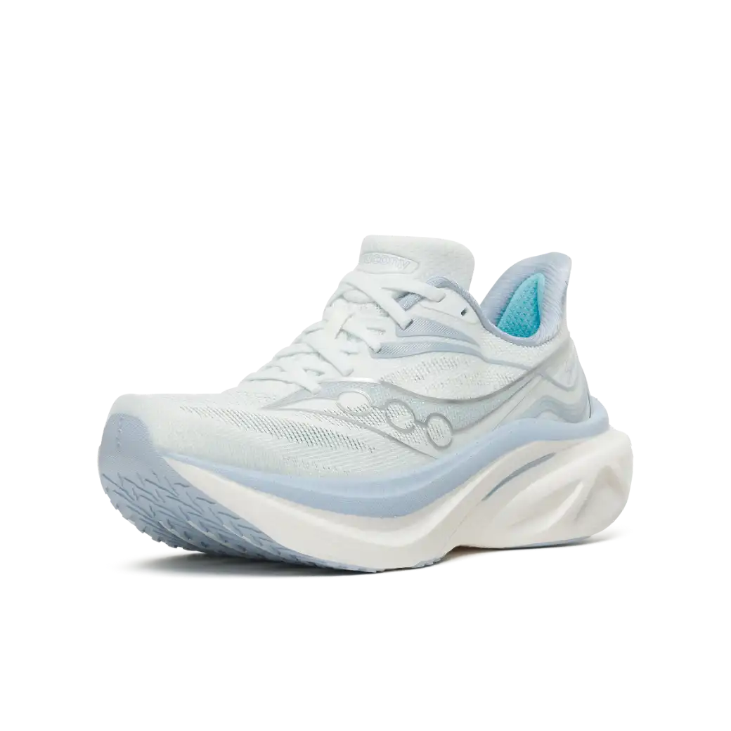 Endorphin Speed 6 women White / Blue, 3/4 FRONT