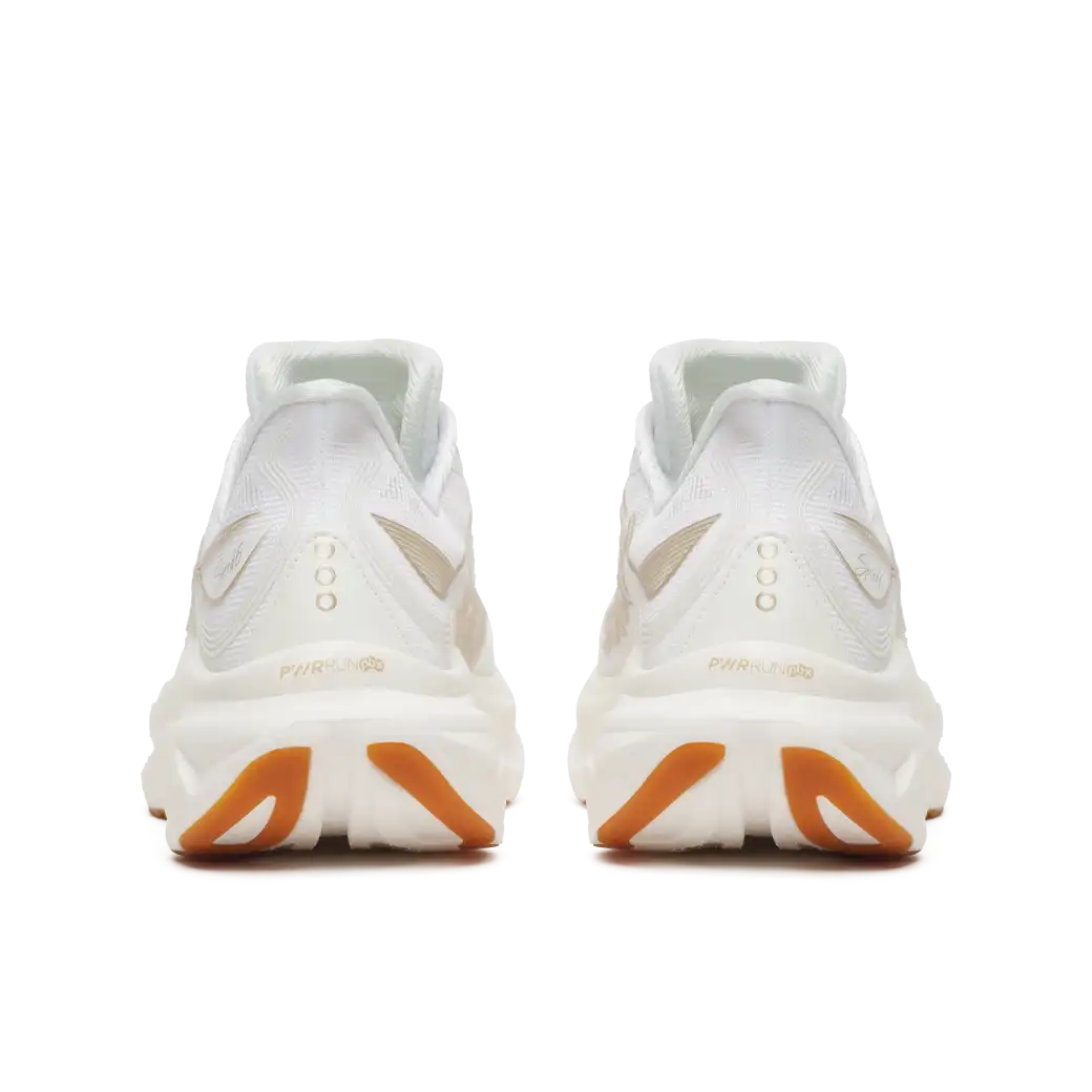 Endorphin Speed 6 women White / Aureate, HEEL
