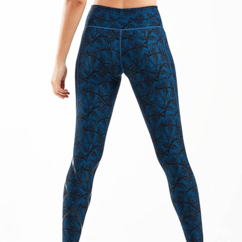 2XU - PRINT MID - RISE COMP TIGHTS Women - Rev Online