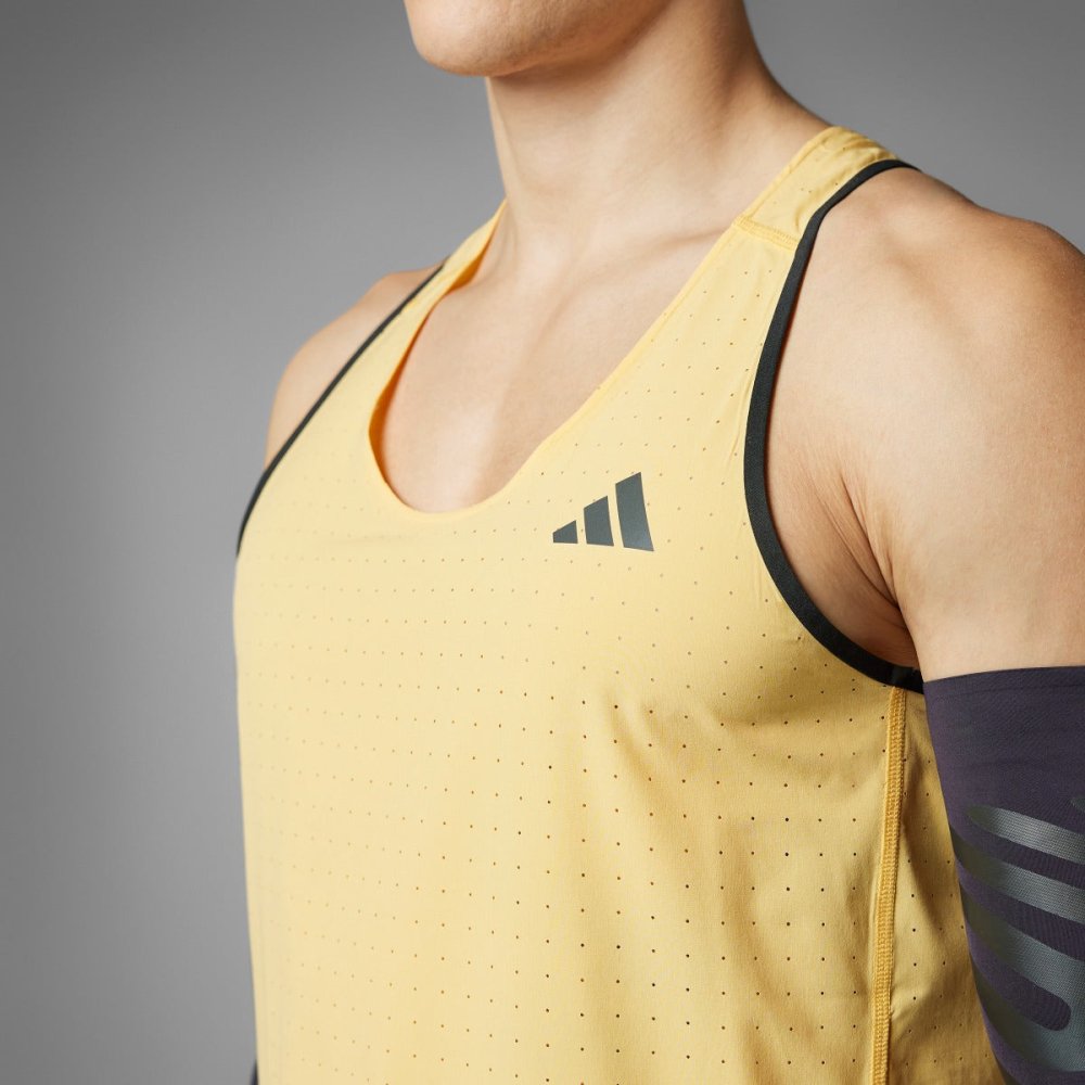 ADIDAS ADIZERO SNGLT M เสื้อกล้ามวิ่งผู้ชาย - Rev Online