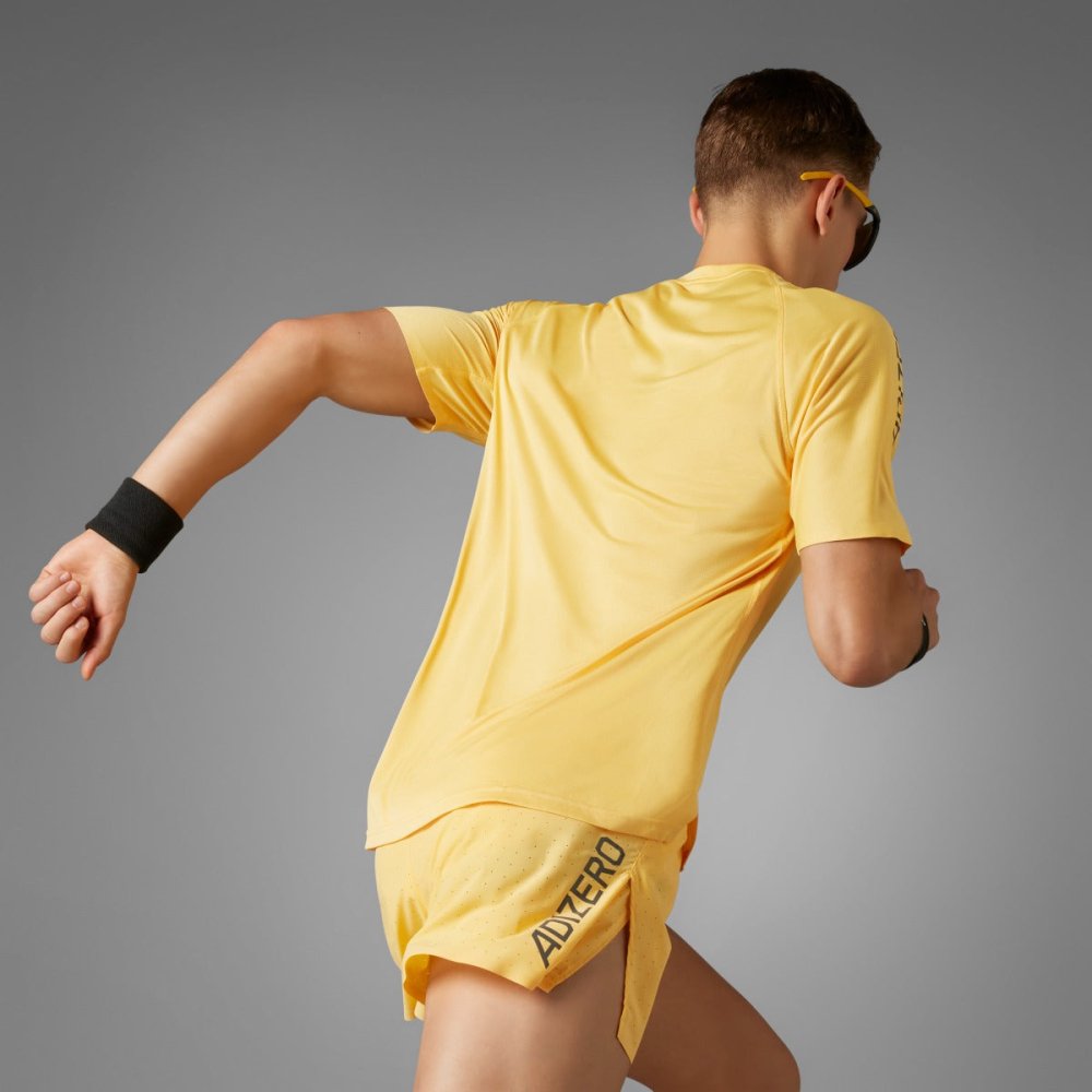 ADIDAS ADIZERO TEE M เสื้อวิ่งแขนสั้นผู้ชาย - Rev Online