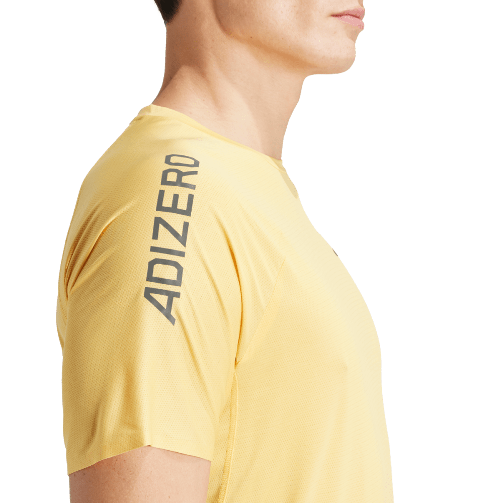 ADIDAS ADIZERO TEE M เสื้อวิ่งแขนสั้นผู้ชาย - Rev Online