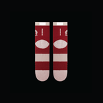 BROOO - BROOO TRAIL I PERFORMANCE LOW CREWSOCKS I BURGUNDY Unisex - Rev Online
