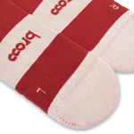 BROOO - BROOO TRAIL I PERFORMANCE LOW CREWSOCKS I BURGUNDY Unisex - Rev Online
