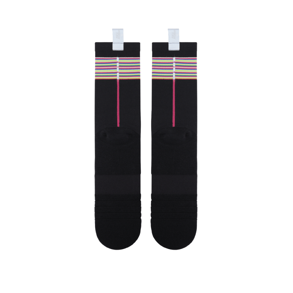 BROOO - BROOOXREV I CREW SOCKS I BLACK BLITZ Unisex Unisex - Rev Online