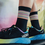 BROOO - BROOOXREV I CREW SOCKS I BLACK BLITZ Unisex Unisex - Rev Online