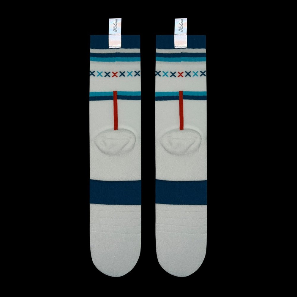 BROOO - BROOOXREV SS23 I CREW SOCKS I NAVY CROSS Unisex Unisex - Rev Online