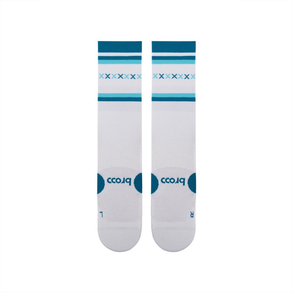 BROOO - BROOOXREV SS23 I CREW SOCKS I NAVY CROSS Unisex Unisex - Rev Online