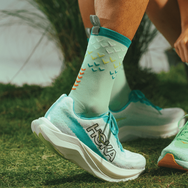BROOO - BROOOXREV SS23 I CREW SOCKS I VERDANT WINGS Unisex Unisex - Rev Online