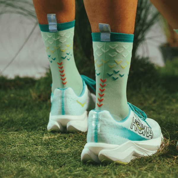 BROOO - BROOOXREV SS23 I CREW SOCKS I VERDANT WINGS Unisex Unisex - Rev Online