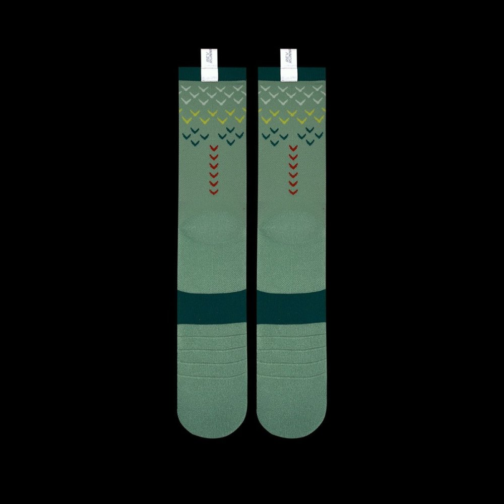 BROOO - BROOOXREV SS23 I CREW SOCKS I VERDANT WINGS Unisex Unisex - Rev Online