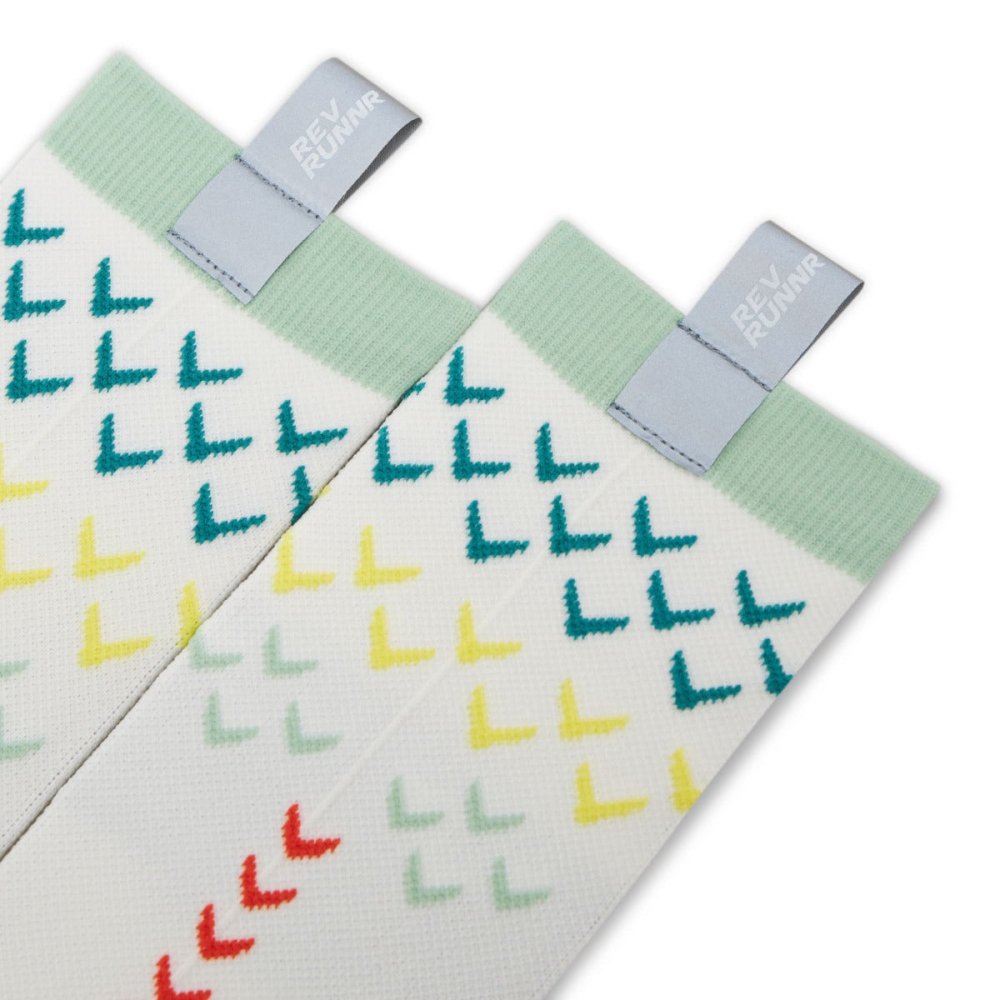 BROOO - BROOOXREV SS23 I CREW SOCKS I WHITE WINGS Unisex Unisex - Rev Online