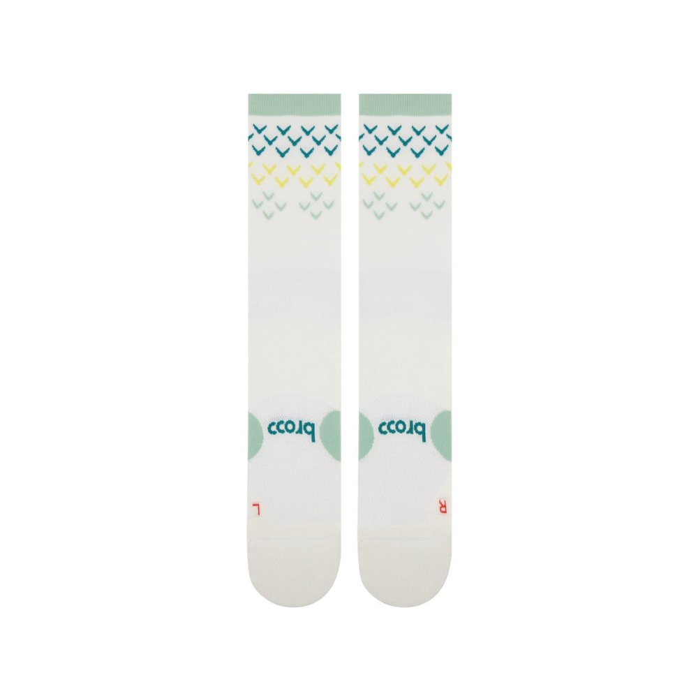 BROOO - BROOOXREV SS23 I CREW SOCKS I WHITE WINGS Unisex Unisex - Rev Online