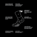 BROOO - TAKEOFF I LOW CREW SOCKS I BLACK PEARL Unisex Unisex - Rev Online