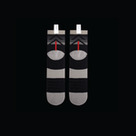 BROOO - TAKEOFF I LOW CREW SOCKS I BLACK PEARL Unisex Unisex - Rev Online
