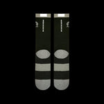 BROOO - TRAIL CREWSOCKS DARK OLIVE Unisex - Rev Online