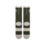 BROOO - TRAIL CREWSOCKS DARK OLIVE Unisex - Rev Online