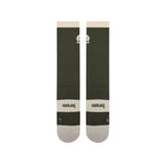 BROOO - TRAIL CREWSOCKS DARK OLIVE Unisex - Rev Online