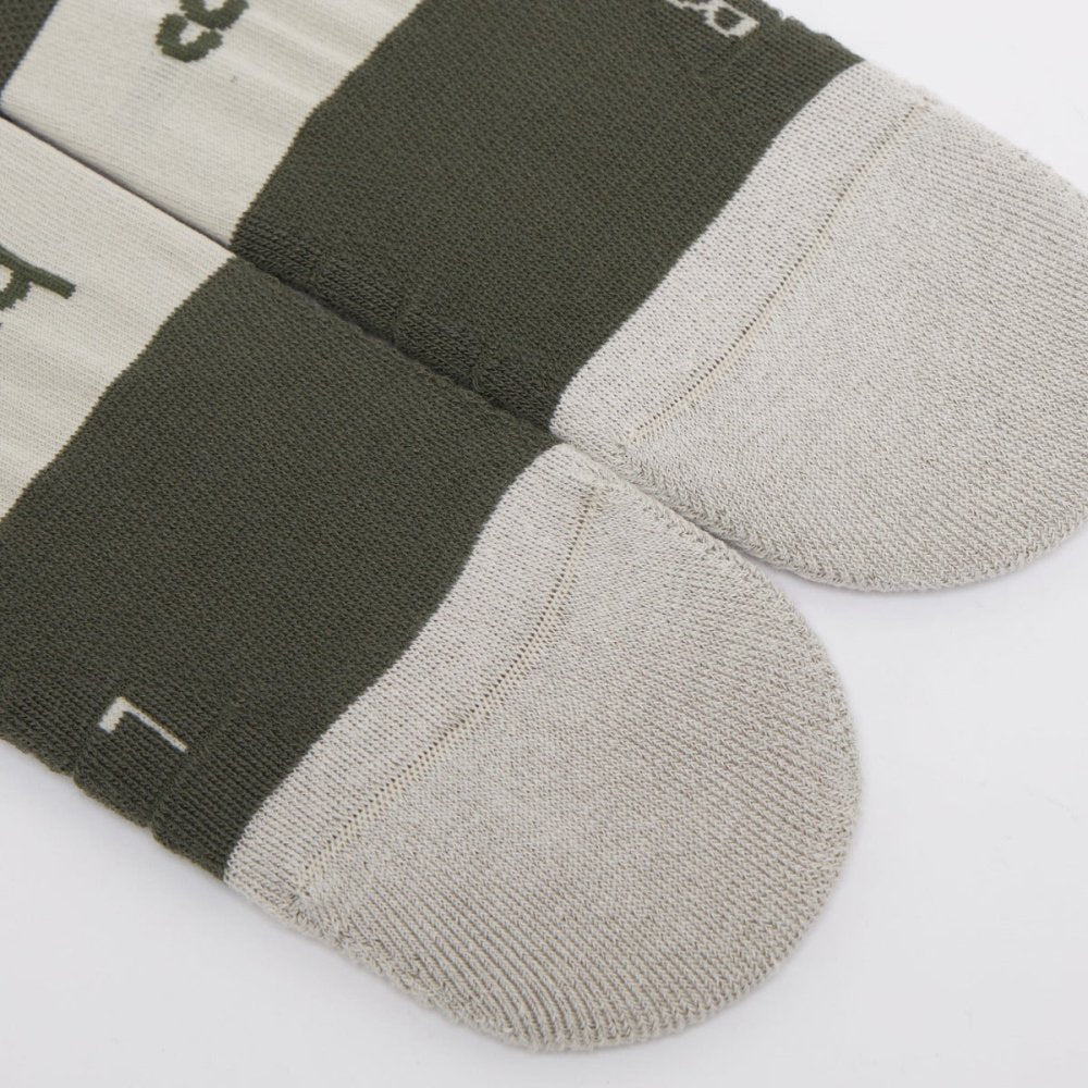 BROOO - TRAIL LOW CREWSOCKS DARK OLIVE Unisex - Rev Online