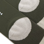 BROOO - TRAIL LOW CREWSOCKS DARK OLIVE Unisex - Rev Online