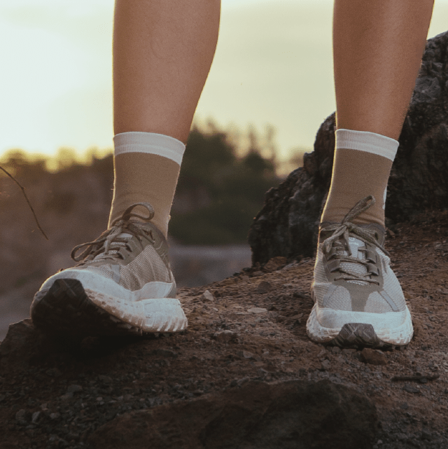 BROOO - TRAIL LOW CREWSOCKS LIGHT WOODS Unisex - Rev Online