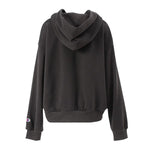 CHAMPION HALF ZIP HOODED SWEATSHIRT Women เสื้อฮู้ดแบบซิปของผู้หญิง - Rev Online