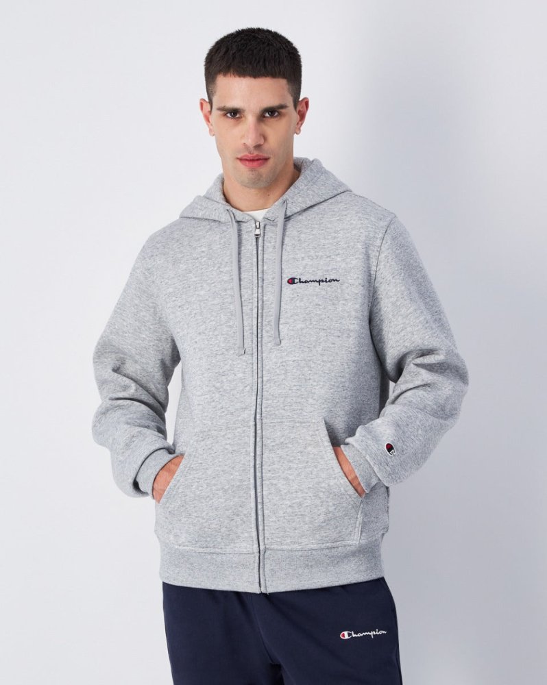 CHAMPION - HOODED FULL ZIP SWEATSHIRT Men - Rev Online