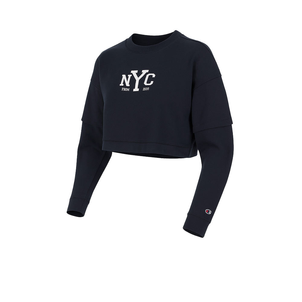 CHAMPION - LONG SLEEVE CREWNECK T - SHIRT Women - Rev Online