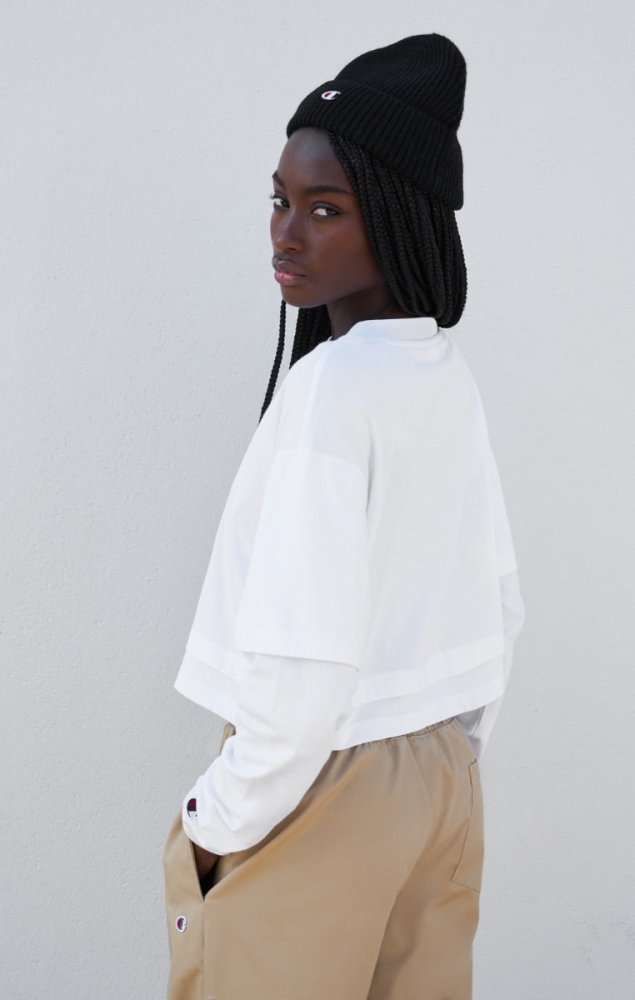 CHAMPION - LONG SLEEVE CREWNECK T - SHIRT Women - Rev Online