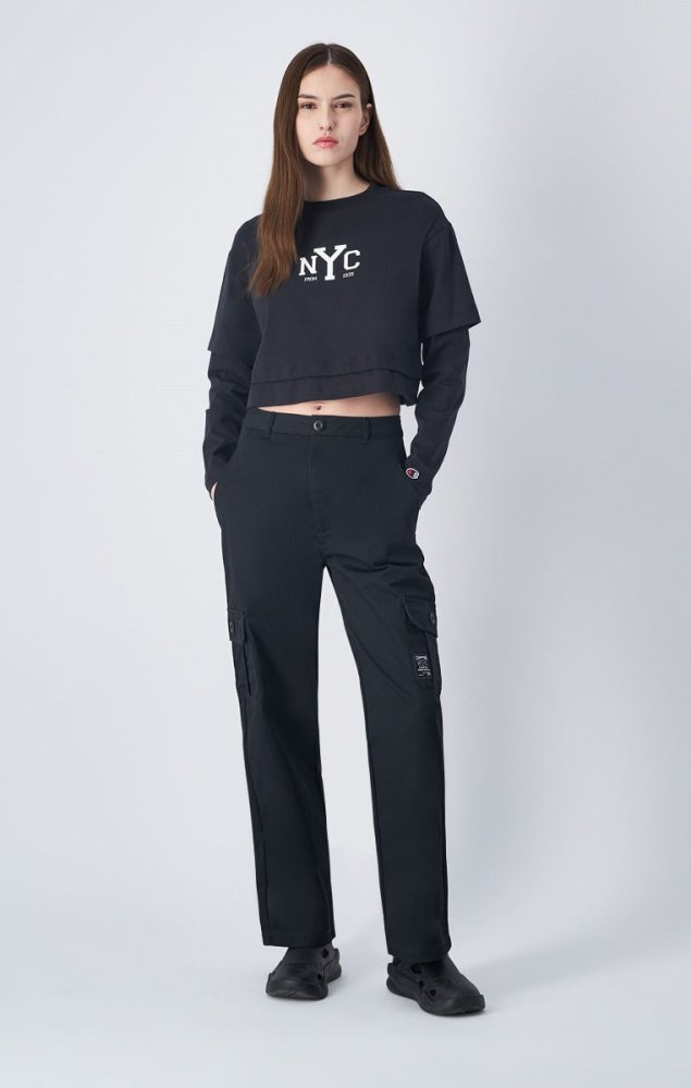 CHAMPION - LONG SLEEVE CREWNECK T - SHIRT Women - Rev Online