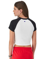 CHAMPION - RIB RALLY RINGER TEE Women - Rev Online