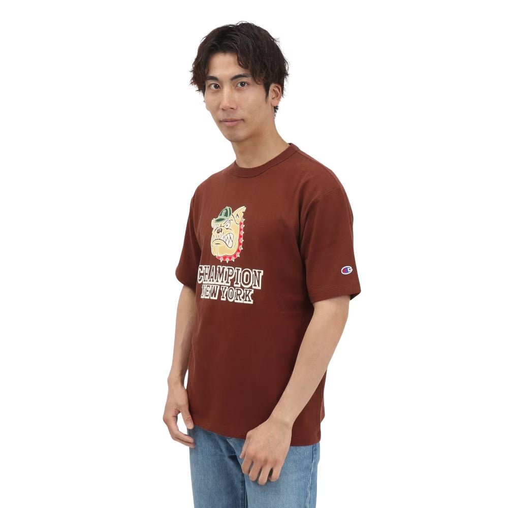 CHAMPION SHORT SLEEVE T - SHIRT เสื้อยืดทีเชิ๊ตผู้ชาย - Rev Online