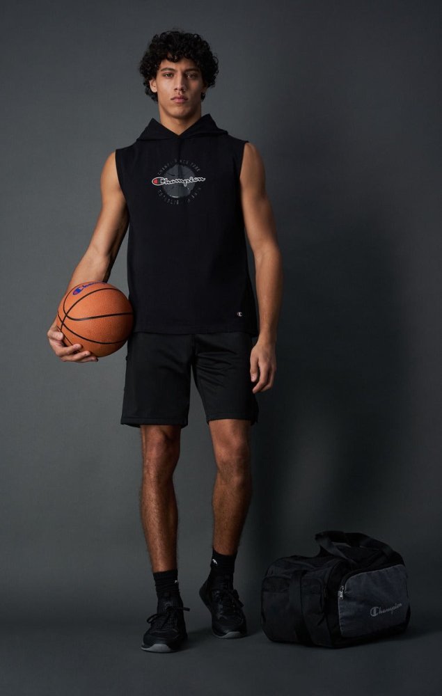 CHAMPION - SLEEVELESS HOODED T - SHIRT Men - Rev Online