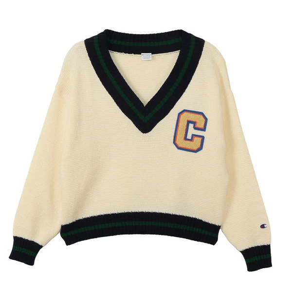 CHAMPION - V NECK SWEATER Women - Rev Online