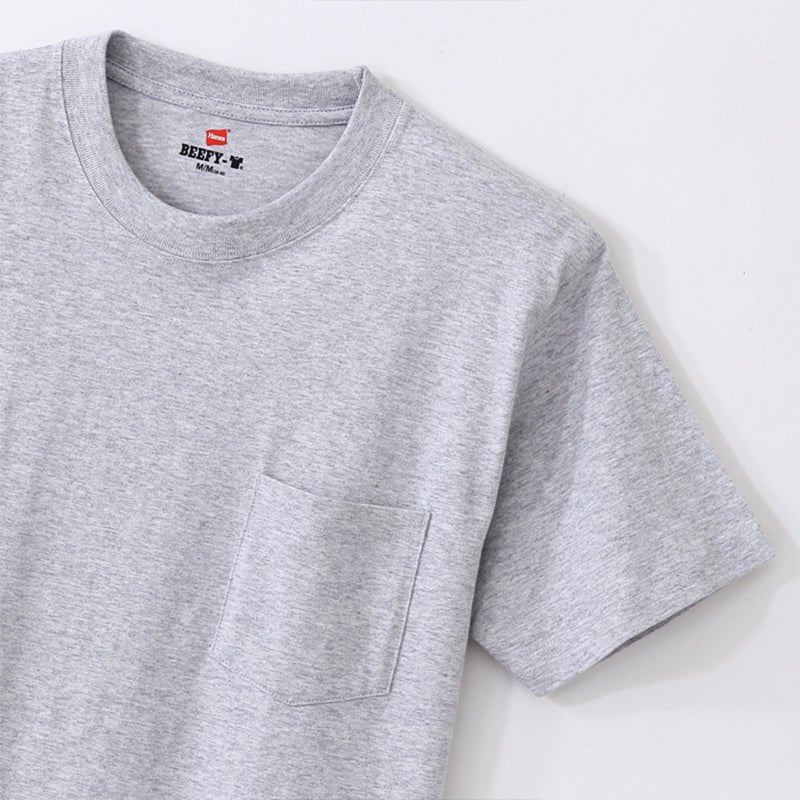 HANESBEEFY - S/S POCKET T - SHIRT Unisex - Rev Online
