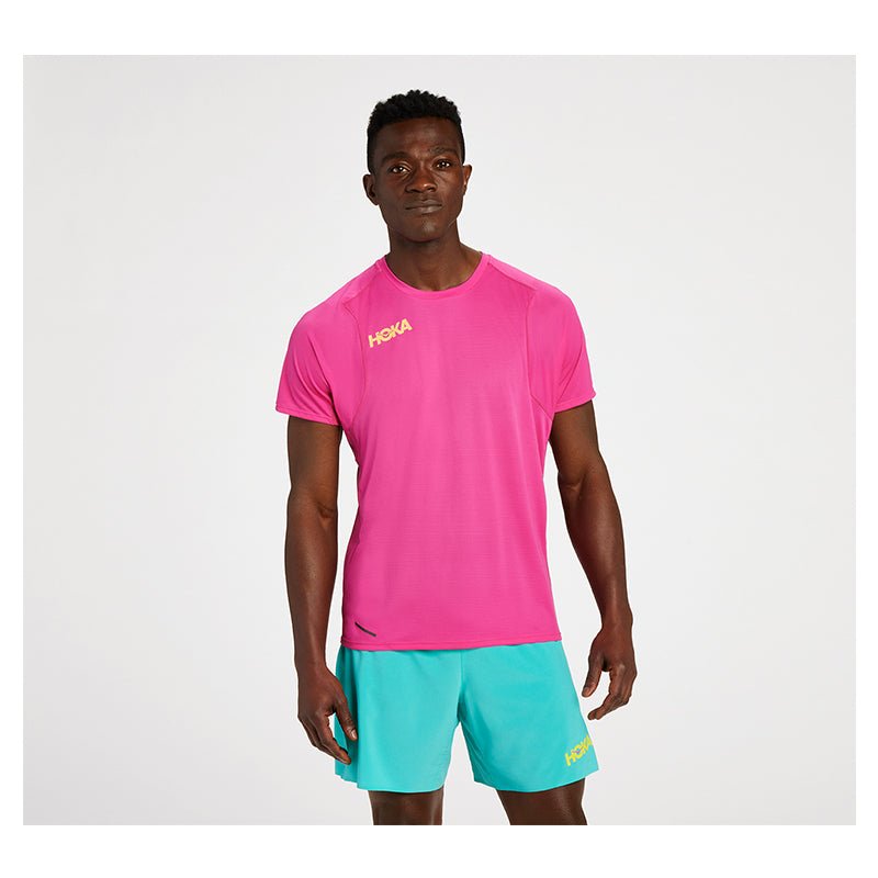 HOKA - GLIDE SHORT SLEEVE Men - Rev Online