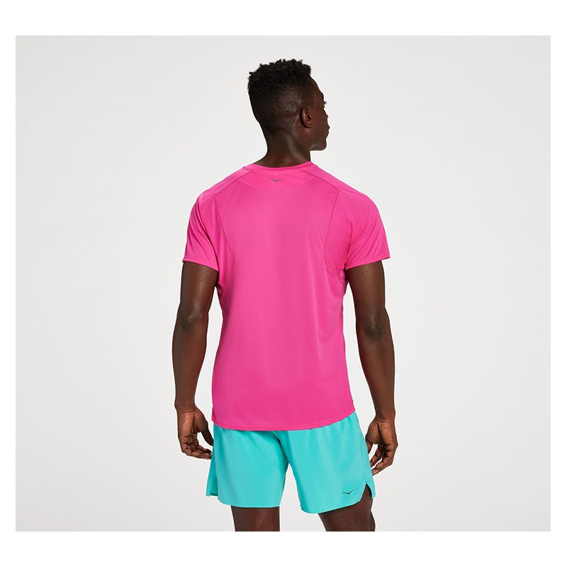 HOKA - GLIDE SHORT SLEEVE Men - Rev Online