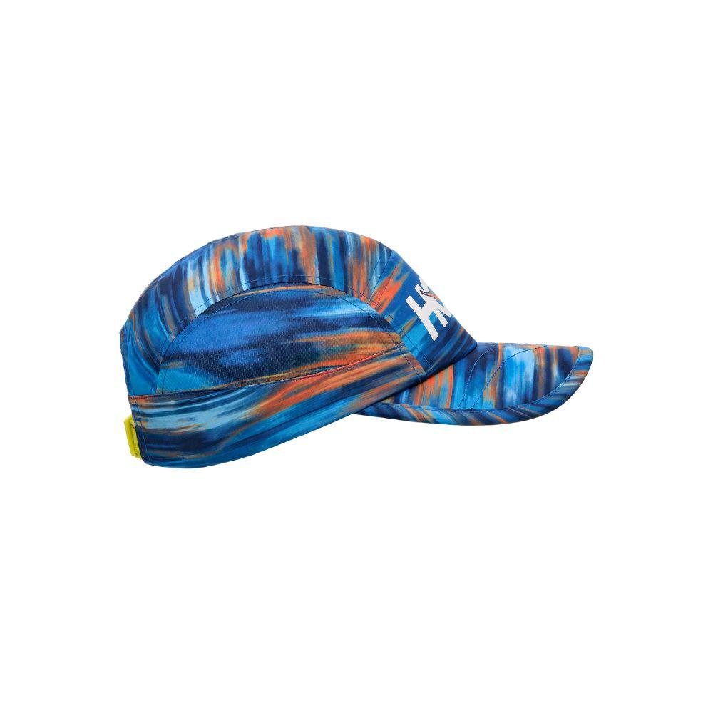 HOKA HOKA RUN HAT PRT หมวกวิ่งออกกำลังกายสำหรับผู้ชายและผู้หญิง - Rev Online