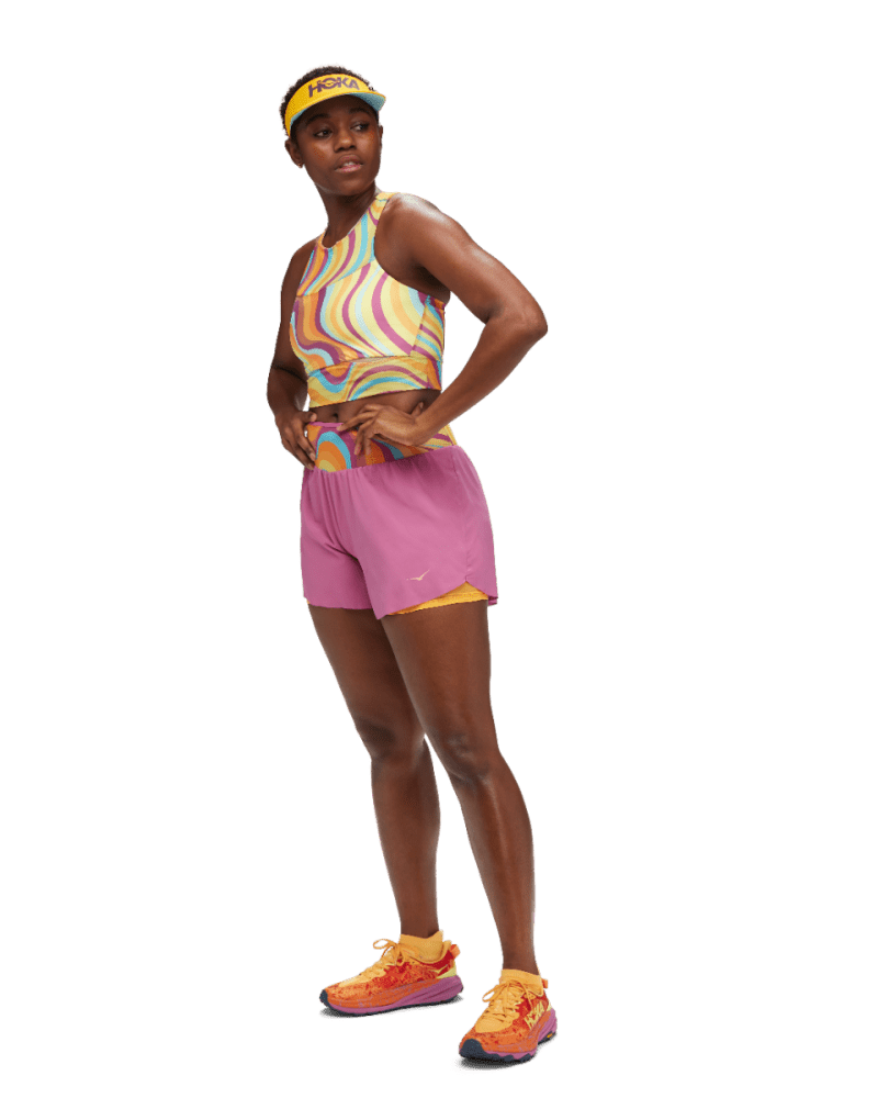 HOKA - RACE DAY POCKET BRA PRINT Women - Rev Online