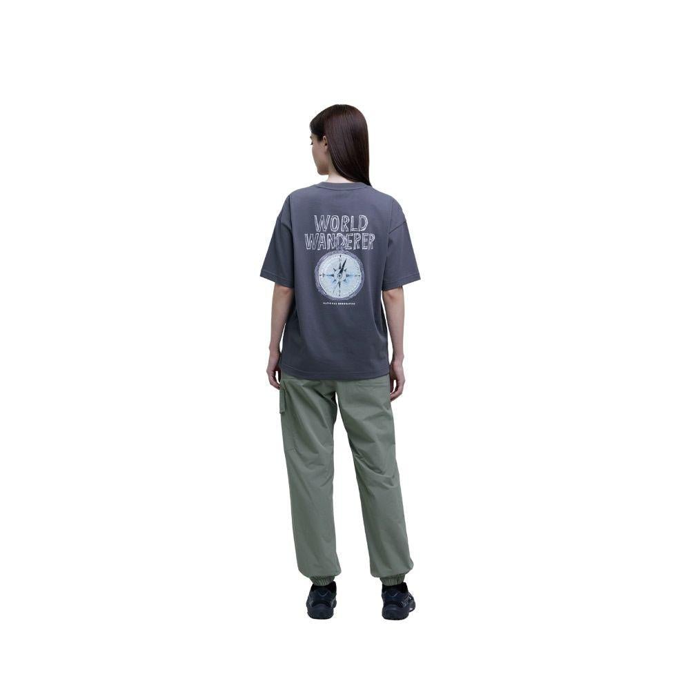 NATIONAL GEOGRAPHIC TREASURE COMPASS TEE เสื้อยืดทีเชิ๊ตสำหรับผู้ชายและผู้หญิง - Rev Online