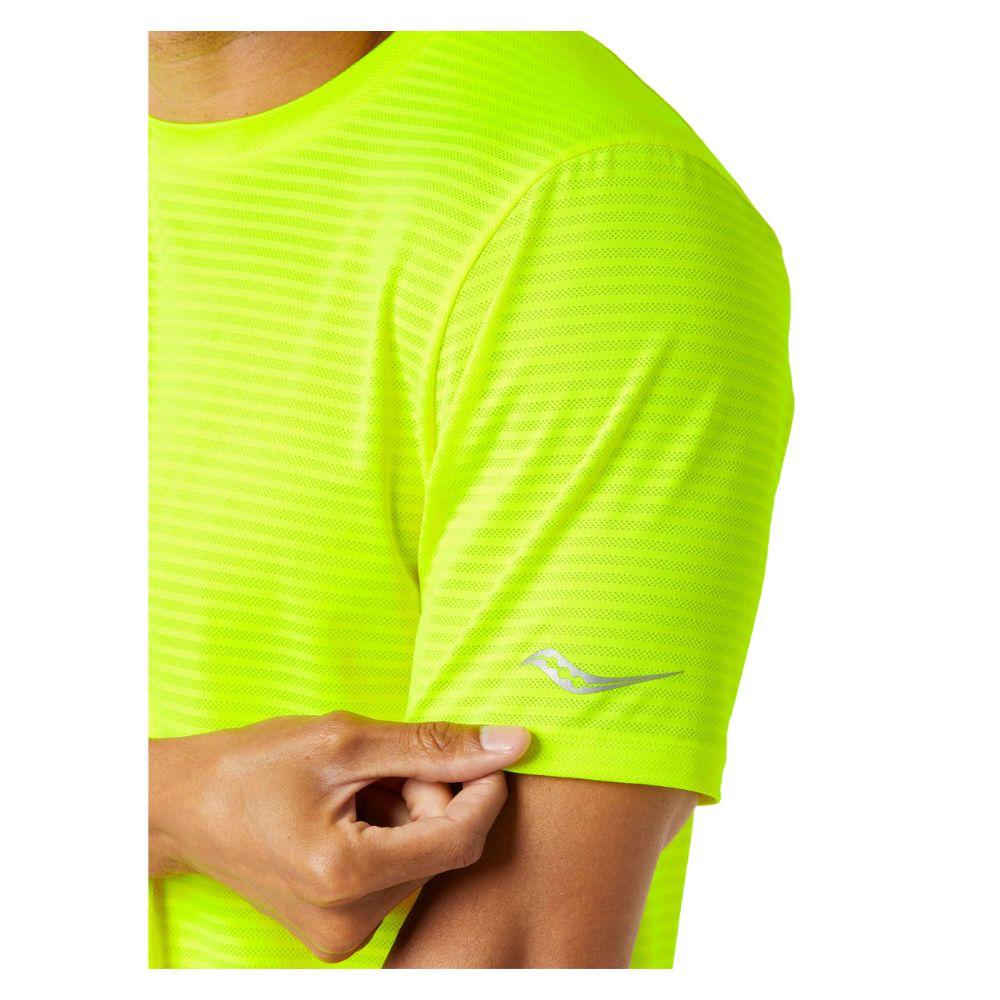 SAUCONY KINVARA SHORT SLEEVE เสื้อวิ่งแขนสั้นผู้ชาย - Rev Online