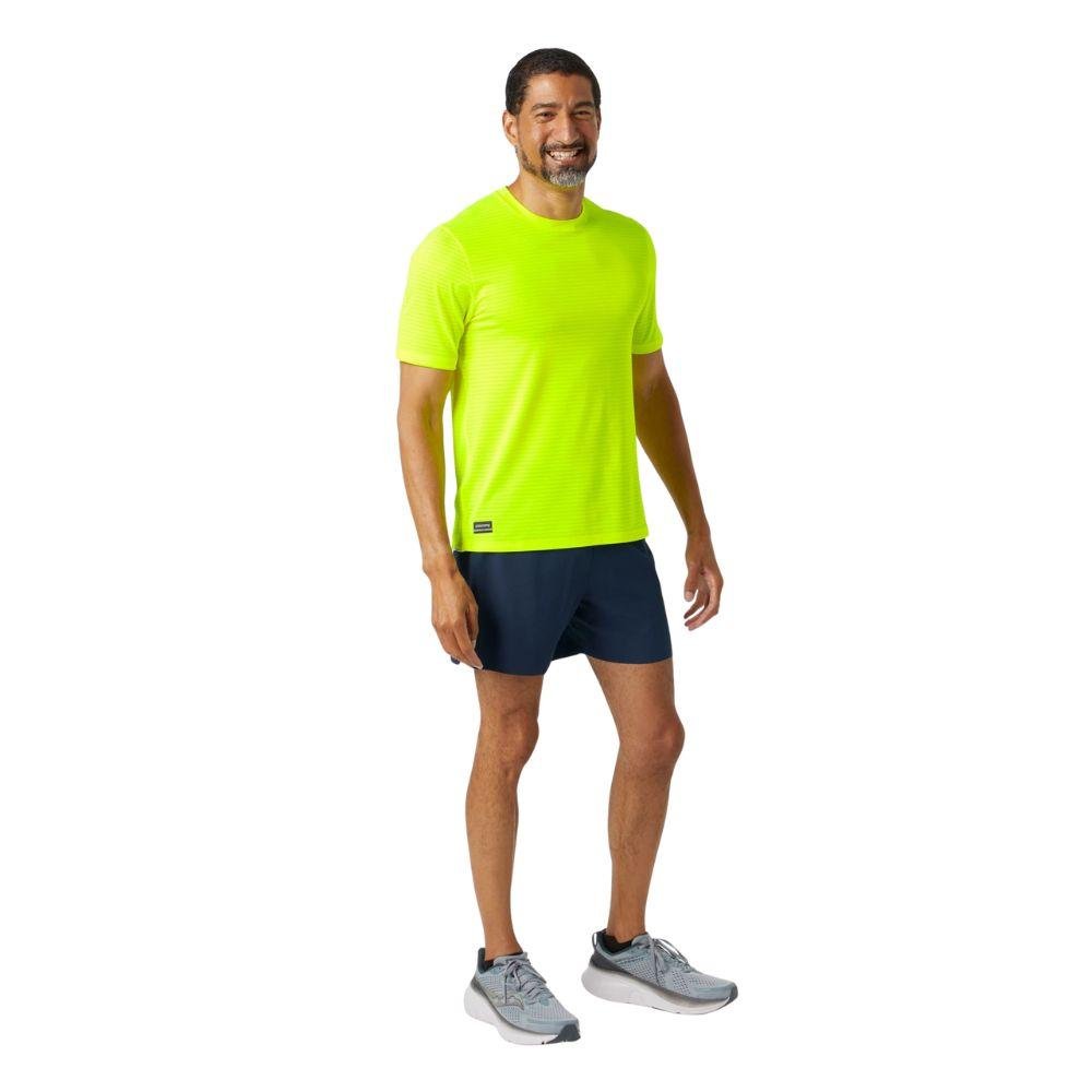 SAUCONY KINVARA SHORT SLEEVE เสื้อวิ่งแขนสั้นผู้ชาย - Rev Online