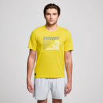 SAUCONY - STOPWATCH GRAPHIC SHORT SLEEVE Men - Rev Online