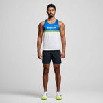 SAUCONY - STOPWATCH GRAPHIC SINGLET Men - Rev Online