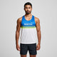 SAUCONY - STOPWATCH GRAPHIC SINGLET Men - Rev Online