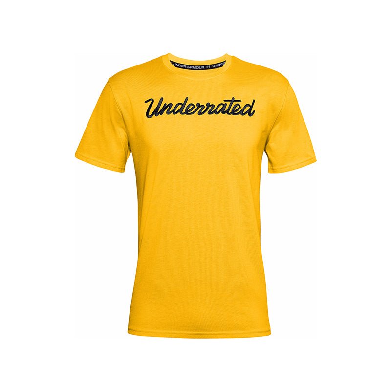 UA - S - CURRY EMBROIDERY TEE MEN - Rev Online