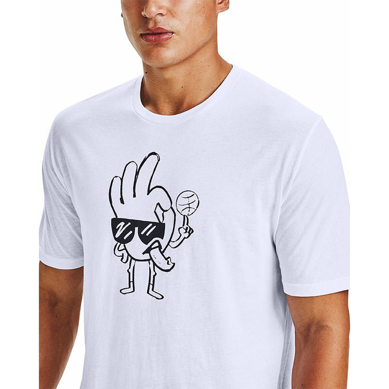 UA - S - CURRY FREEHAND EDDY SS TEE MEN - Rev Online